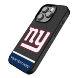 New York Giants Personalized EndZone Plus Bump Phone Case for Apple iPhone