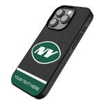 New York Jets Personalized EndZone Plus Bump Phone Case for Apple iPhone