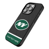 New York Jets Personalized EndZone Plus Bump Phone Case for Apple iPhone