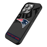 New England Patriots Personalized Tilt Bump Phone Case for Apple iPhone