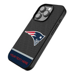 New England Patriots Personalized EndZone Plus Bump Phone Case for Apple iPhone