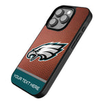 Philadelphia Eagles Personalized Football Bump Phone Case for Apple iPhone