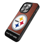 Pittsburgh Steelers Personalized Football Bump Phone Case for Apple iPhone