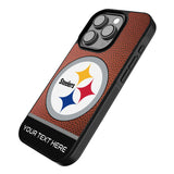 Pittsburgh Steelers Personalized Football Bump Phone Case for Apple iPhone