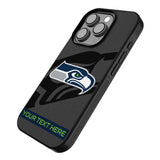 Seattle Seahawks Personalized Tilt Bump Phone Case for Apple iPhone