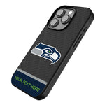 Seattle Seahawks Personalized EndZone Plus Bump Phone Case for Apple iPhone