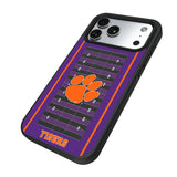 Clemson University Tigers Field Bump Phone Case for Apple iPhone 17 Series
