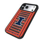 University of Illinois Fighting Illini Field Bump Phone Case for Apple iPhone 17 Series