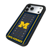 University of Michigan Wolverines Field Bump Phone Case for Apple iPhone 17 Series