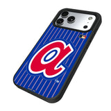 Atlanta Braves 1972-1980 - Cooperstown Collection Pinstripe Bump Phone Case for Apple iPhone 17 Series