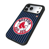 Boston Red Sox 1976-2008 - Cooperstown Collection Pinstripe Bump Phone Case for Apple iPhone 17 Series