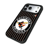 Baltimore Orioles 1966-1969 - Cooperstown Collection Pinstripe Bump Phone Case for Apple iPhone 17 Series