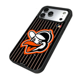 Baltimore Orioles 1955 - Cooperstown Collection Pinstripe Bump Phone Case for Apple iPhone 17 Series