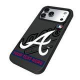 Atlanta Braves Personalized Tilt Bump Phone Case for Apple iPhone 17 Series