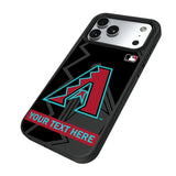 Arizona Diamondbacks Personalized Tilt Bump Phone Case for Apple iPhone 17 Series