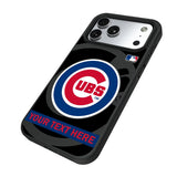 Chicago Cubs Personalized Tilt Bump Phone Case for Apple iPhone 17 Series