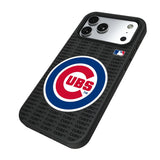 Chicago Cubs Text Backdrop Bump Phone Case for Apple iPhone 17 Series