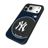 New York Yankees Personalized Circle Bump Phone Case for Apple iPhone 17 Series