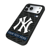 New York Yankees Personalized Tilt Bump Phone Case for Apple iPhone 17 Series