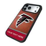 Atlanta Falcons Personalized Football Bump Phone Case for Apple iPhone 17 Series
