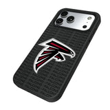 Atlanta Falcons Text Backdrop Bump Phone Case for Apple iPhone 17 Series