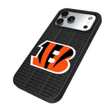 Cincinnati Bengals Text Backdrop Bump Phone Case for Apple iPhone 17 Series