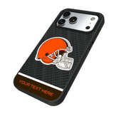 Cleveland Browns Personalized EndZone Plus Bump Phone Case for Apple iPhone 17 Series