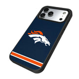 Denver Broncos Stripe Bump Phone Case for Apple iPhone 17 Series