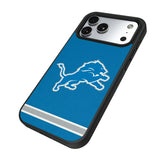 Detroit Lions Stripe Bump Phone Case for Apple iPhone 17 Series
