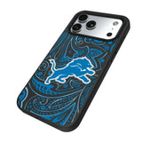 Detroit Lions Paisley Bump Phone Case for Apple iPhone 17 Series