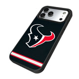 Houston Texans Stripe Bump Phone Case for Apple iPhone 17 Series