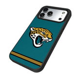 Jacksonville Jaguars Stripe Bump Phone Case for Apple iPhone 17 Series