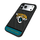 Jacksonville Jaguars Personalized EndZone Plus Bump Phone Case for Apple iPhone 17 Series