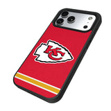 Kansas City Chiefs Stripe Bump Phone Case for Apple iPhone 17 Series