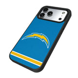 Los Angeles Chargers Stripe Bump Phone Case for Apple iPhone 17 Series