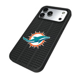 Miami Dolphins Text Backdrop Bump Phone Case for Apple iPhone 17 Series