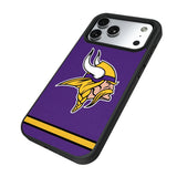 Minnesota Vikings Stripe Bump Phone Case for Apple iPhone 17 Series