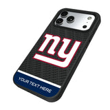 New York Giants Personalized EndZone Plus Bump Phone Case for Apple iPhone 17 Series