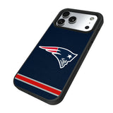 New England Patriots Stripe Bump Phone Case for Apple iPhone 17 Series