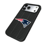 New England Patriots Text Backdrop Bump Phone Case for Apple iPhone 17 Series