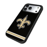 New Orleans Saints Stripe Bump Phone Case for Apple iPhone 17 Series