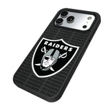 Las Vegas Raiders Text Backdrop Bump Phone Case for Apple iPhone 17 Series