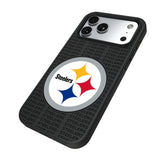 Pittsburgh Steelers Text Backdrop Bump Phone Case for Apple iPhone 17 Series