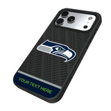Seattle Seahawks Personalized EndZone Plus Bump Phone Case for Apple iPhone 17 Series