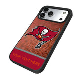 Tampa Bay Buccaneers Personalized Football Bump Phone Case for Apple iPhone 17 Series