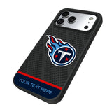 Tennessee Titans Personalized EndZone Plus Bump Phone Case for Apple iPhone 17 Series