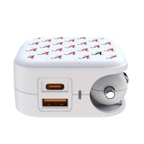 University of Alabama Crimson Tide Script A Fashion Pattern 2 in 1 USB Charger