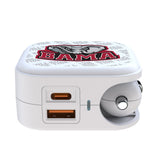 University of Alabama Crimson Tide Script A Quadtile 2 in 1 USB Charger