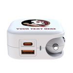 Florida State University Seminoles Personalized Insignia 2 in 1 USB Charger
