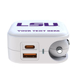 Louisiana State University Tigers Personalized Insignia 2 in 1 USB Charger